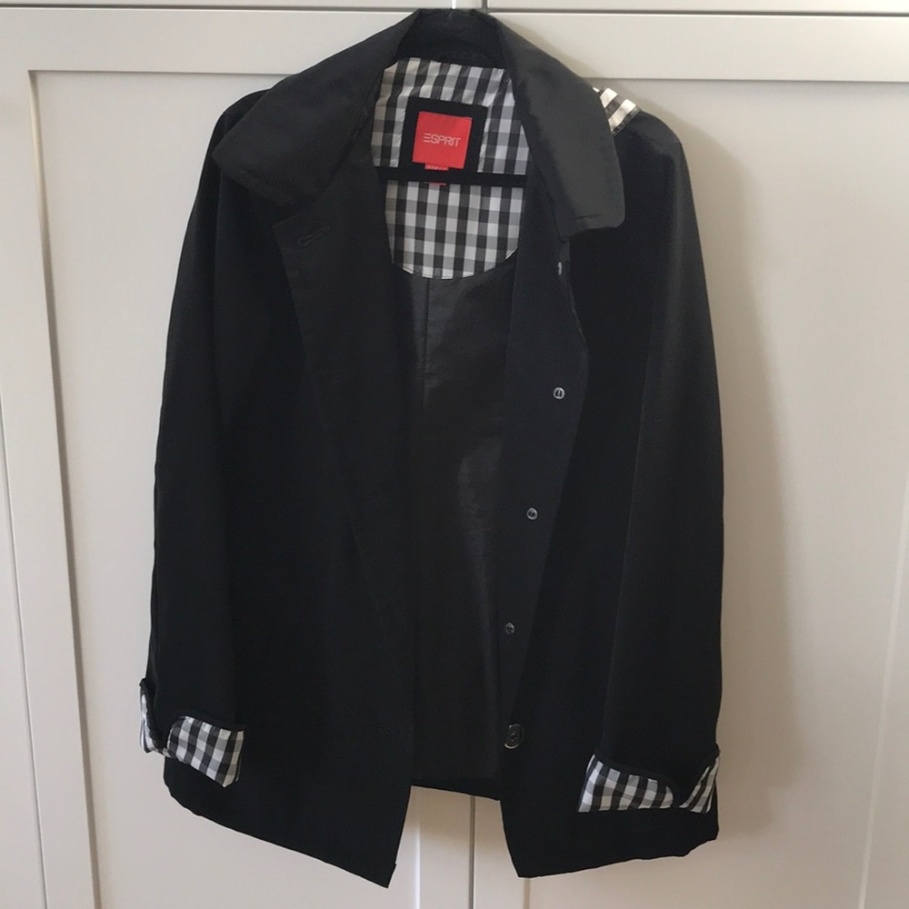 ESPRIT Checkered Rain Coat